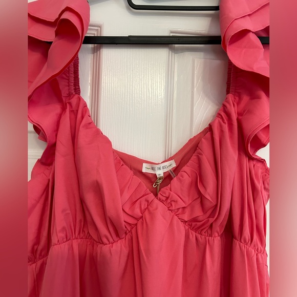 NWT Free the Roses Pink Maxi Dress - Size XL - Picture 3 of 7
